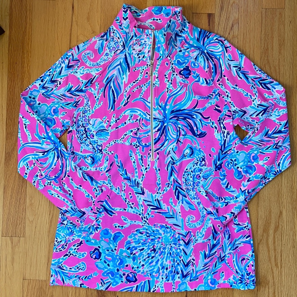 NWT Lilly Pulitzer quarter zip pullover